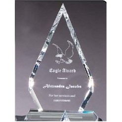 Large Optic Crystal Ascend Diamond Award