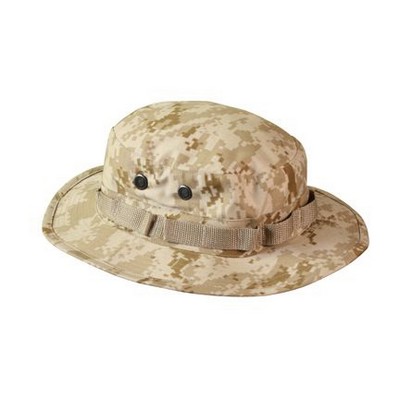 Poly/Cotton Desert Digital Camouflage Boonie Hat