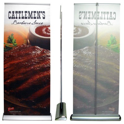 LD1 Premium Single Sided Banner Stand (32.5x80)