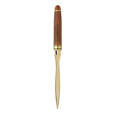 The Milano Blanc Rosewood Letter Opener