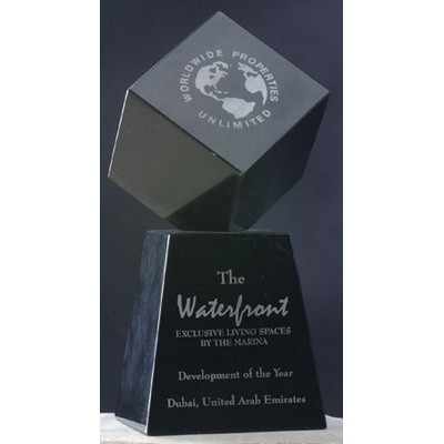 2½" Cube Genuine Marble Grand Master Leadership Award