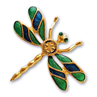 Metal Dragonfly Pin