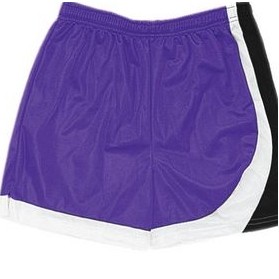 Cool Mesh Youth Athletic Short w/ 5" Inseam & Contrasting Panel