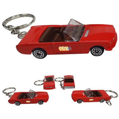 1960's Classic Convertible With Key Chain with Full Color Graphics on both Doors