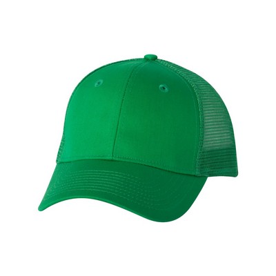 Valucap™ Mesh-Back Twill Trucker Cap