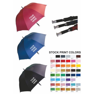 58" auto open metalshaft Umbrella - ASSORTED PREPACK COLORS