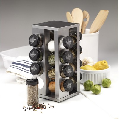 Kamenstein® 16-Jar Revolving Countertop Spice Rack w/5 Year Spice Refill