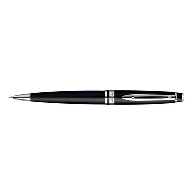 Waterman Expert Ball Point Matte Black, Chrome Trim Pen