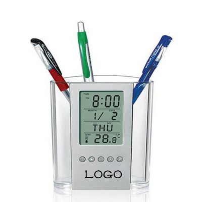 Desk Calendar and Pen Holder