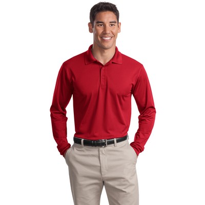 Sport-Tek® Micropique Sport-Wick® Long Sleeve Polo Shirt