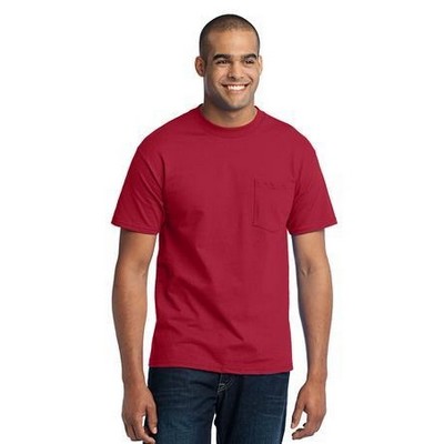 Port & Company® Tall Core Blend T-Shirt with Pocket