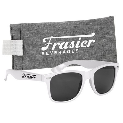 Malibu Sunglasses With Heathered Pouch