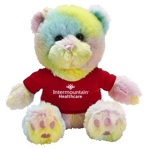 Light Pink & Light Blue Izzy Teddy Bear Toy