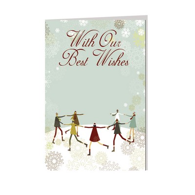 Circle of Friends Holiday Greeting Card