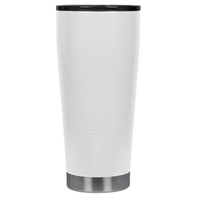 20oz Winter White Tumbler with Smoke Cap