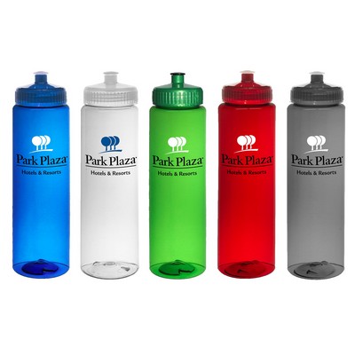 32 oz PETE Sport & Fitness Bottle with Standard Lid