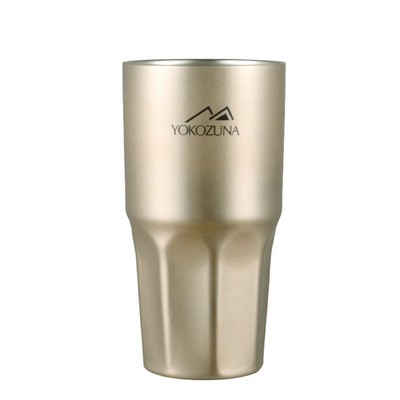 30 Oz. Octagonal Double Wall Stainless Steel Water Tumbler