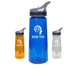 22 Oz. Trotter Water Bottle w/Straw