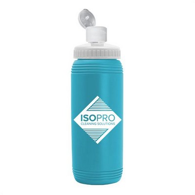 16 Oz. The Pint Flip Top Bottle With View Stripe