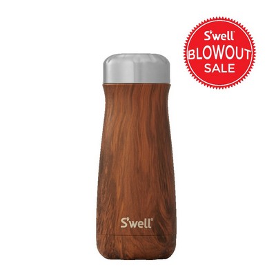 16 Oz. S'well Teakwood Traveler - BLOWOUT SALE!