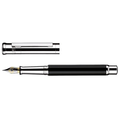 Luxury Line Otto Hutt Shiny Black Fountain Pen