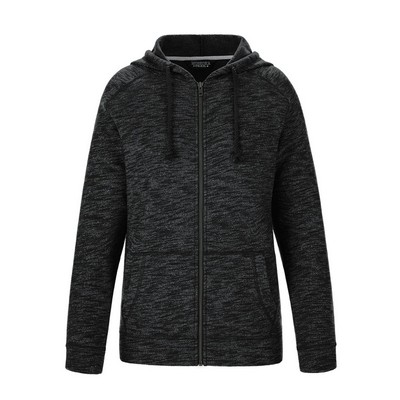 Berkeley Ladies Full Zip Hooded Sweatshirt