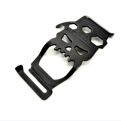 Skull Shaped Multifunctional Bottle Opener/Wrench EDC Tool