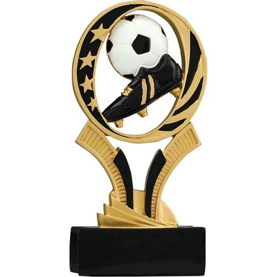 7" Soccer MidNite Star Resin