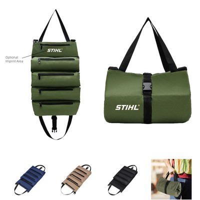 Portable Tool Roll Up Pouch