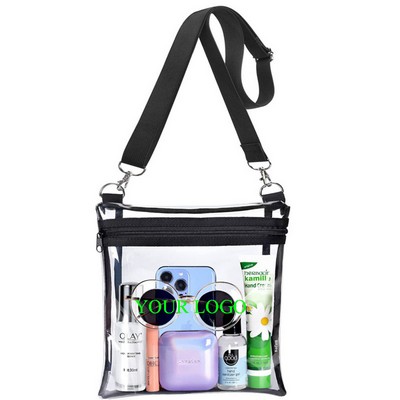 Stylish PVC Clear Waterproof Hand Bag