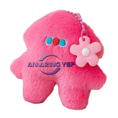 4" Plush Keychain Simulation Key Tag