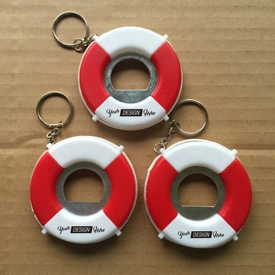 Life Preserver Bottle Opener Keychain