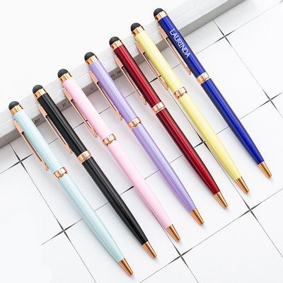 Metal Twist Touchscreen Stylus Pen