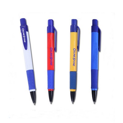 Retractable Plastic Stylus Pens w/ Custom Logo Office Supply