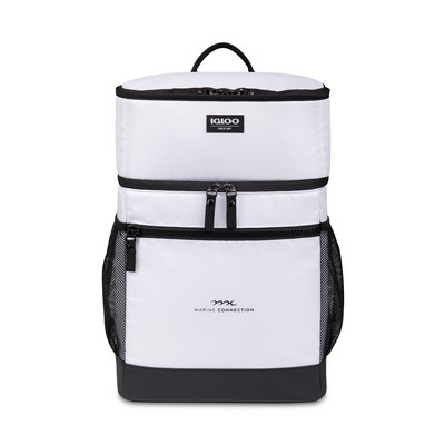 Igloo® Maddox Backpack Cooler - White