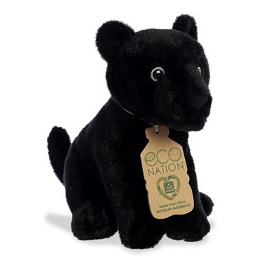 9" Eco Panther Stuffed Animal