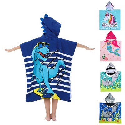 Toddlers Hooded Bath Towel