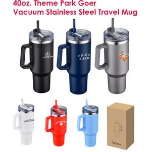 40 Oz. Jumbo Stainless Steel Vacuum Travel Mug ( 12 Colors Available Now )