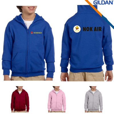 Gildan® Heavy Blend™ Youth Full Zipper Sweatshirts