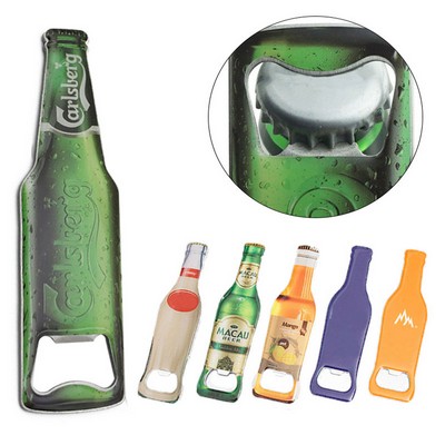 Beer Bottle Shape Opener Fridge Magnet