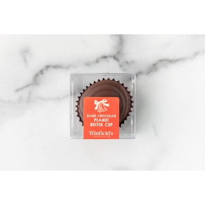 Peanut Butter Cup 1PC Dark Chocolate Christmas