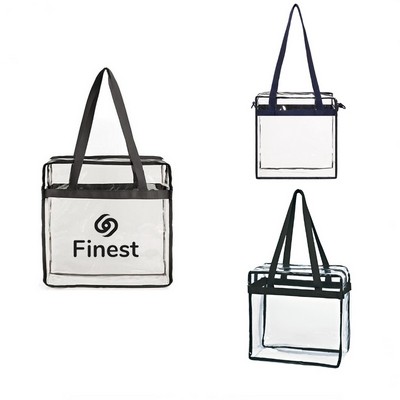 Clear PVC Tote Bag