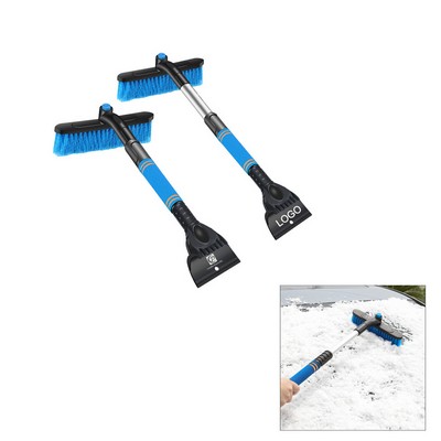 3 in 1 Extendable Snow Brush Ice Scraper