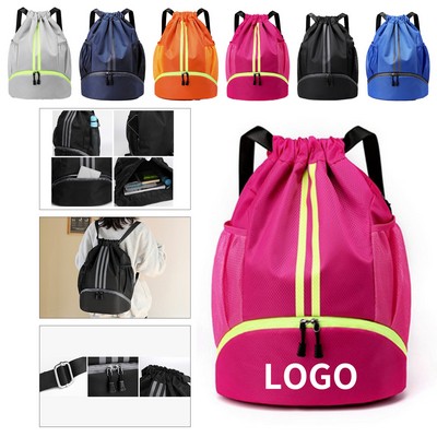 Waterproof Drawstring Sports Bag