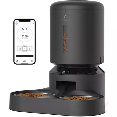 PetLibro Automatic Cat Feeder 5G WiFi Pet Feeder - Dual Tray