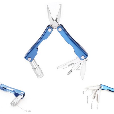 Compact Multi-Tool Plier with Built-in Lighting