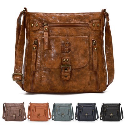 PU Leather Crossbody Shoulder Bags