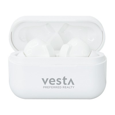 iLive™ Truly Wireless Earbuds with Active Noise Canceling - White