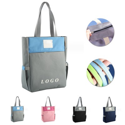 Casual Canvas Tote Handbag