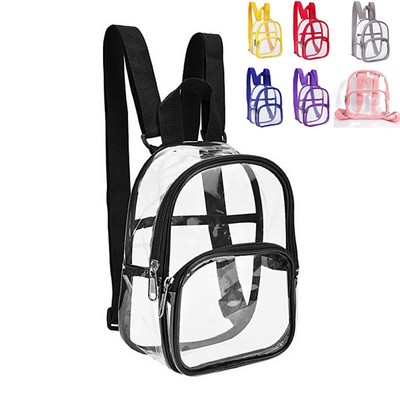 Clear Transparent PVC Backpack